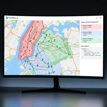 Field sales territory planning interface