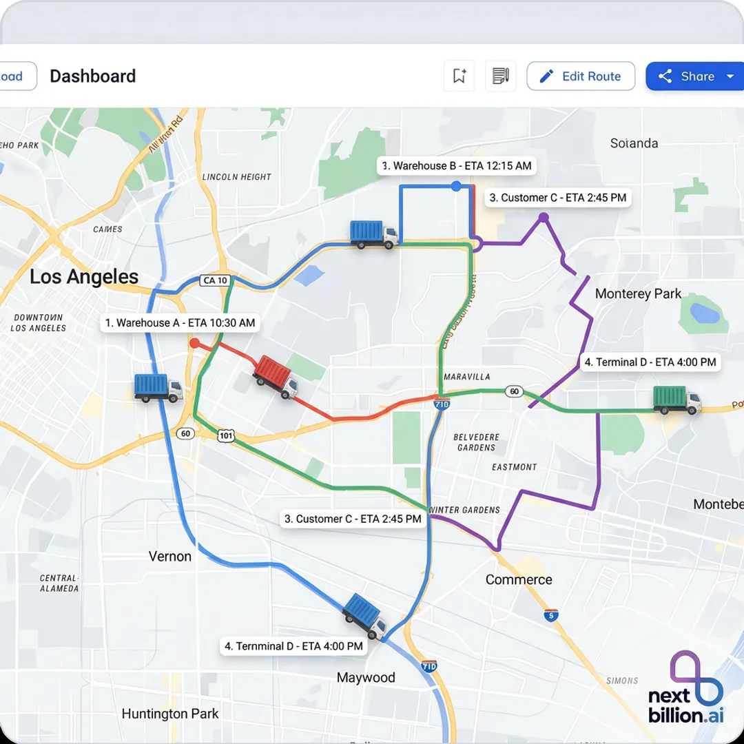 Freight Logistics Route Optimization Services