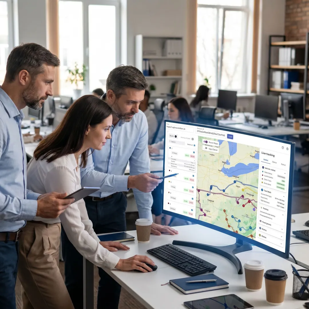 TMS route optimization and dispatch workflow