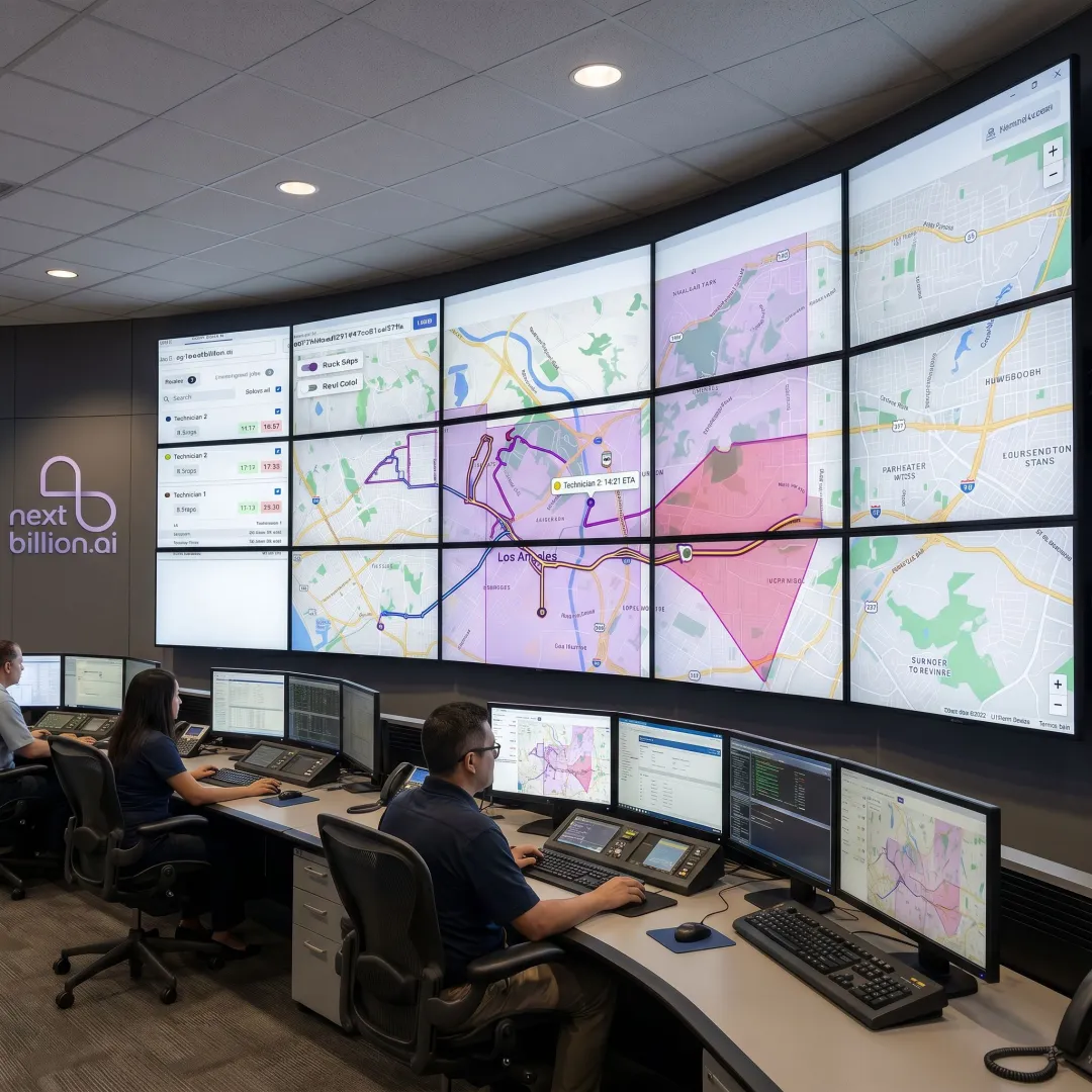 Municipal transit route optimization dashboard