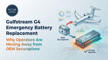 Cover image for Gulfstream G4 Emergency Battery Replacement — Why Operators Are Moving Away from OEM Securaplane