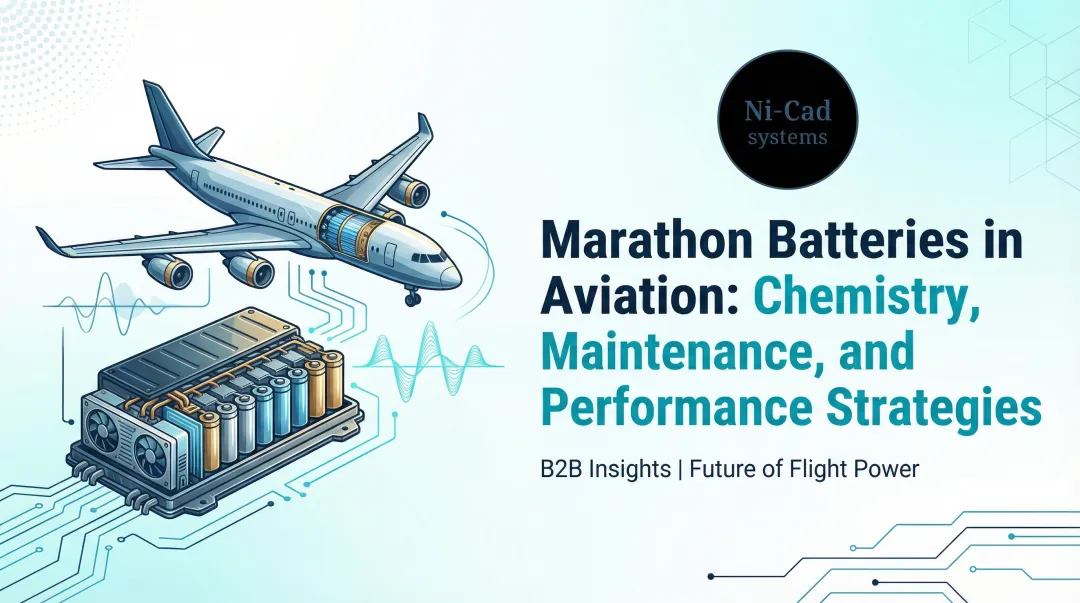 Cover image for Marathon Batteries in Aviation: Chemistry, Maintenance, and Performance Strategies
