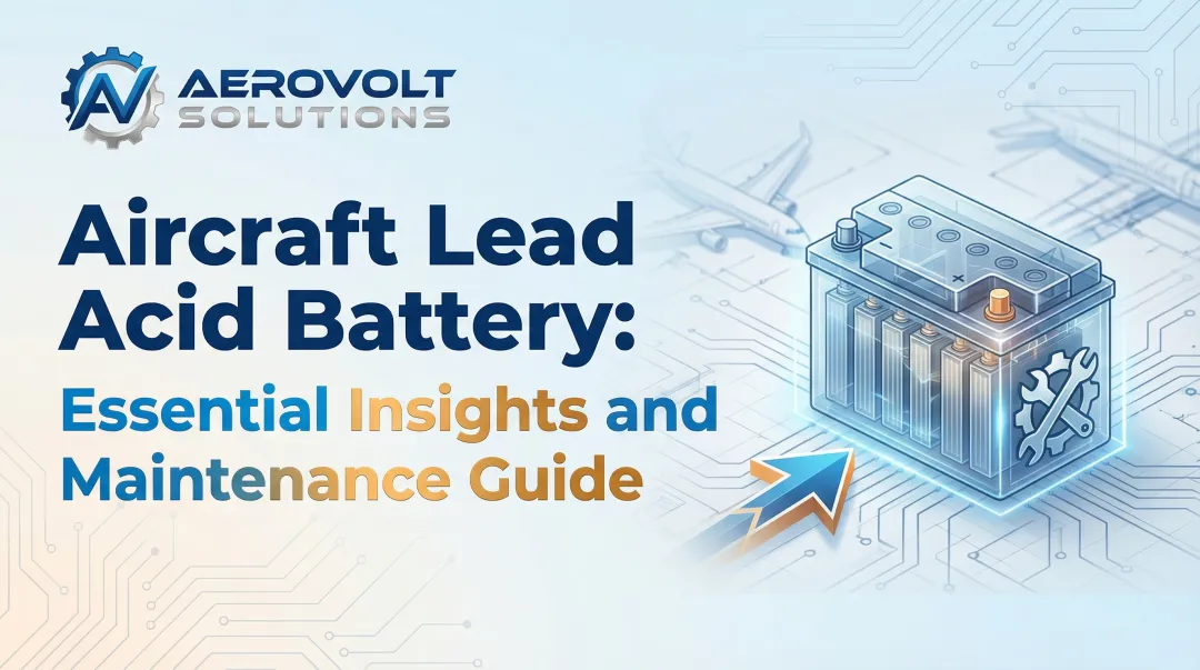Cover image for Aircraft Lead Acid Battery: Essential Insights and Maintenance Guide