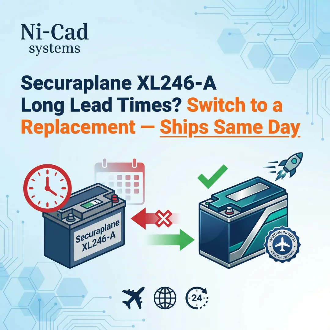 Securaplane XL246-A Long Lead Times? Switch to a Certified Replacement — Ships Same Day