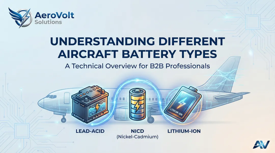 Cover image for Understanding Different Aircraft Battery Types
