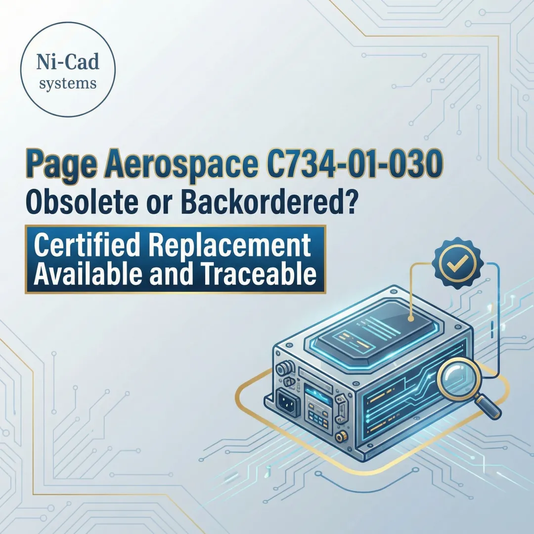 Page Aerospace C734-01-030 Obsolete or Backordered? Certified Replacement Available and Traceable