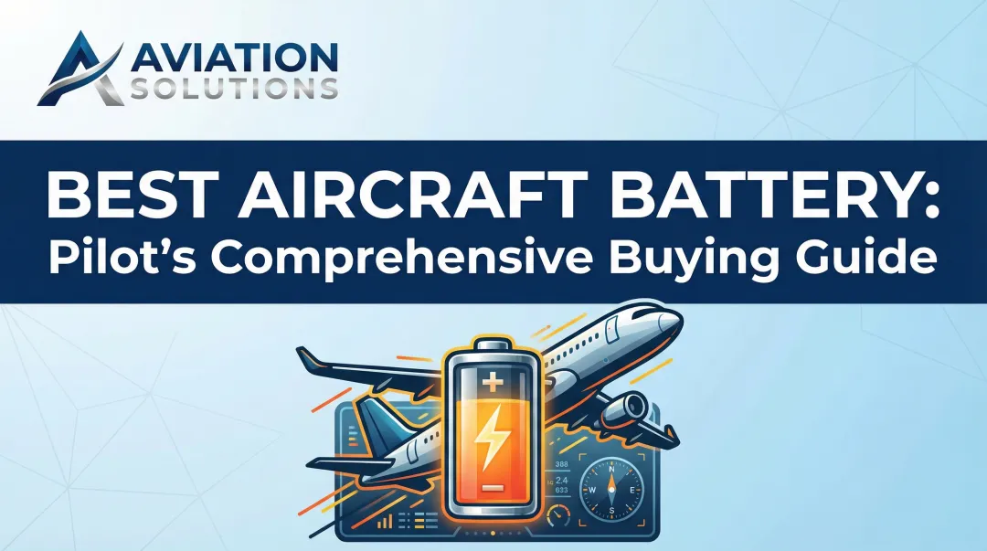 Cover image for Best Aircraft Battery: Pilot's Comprehensive Buying Guide