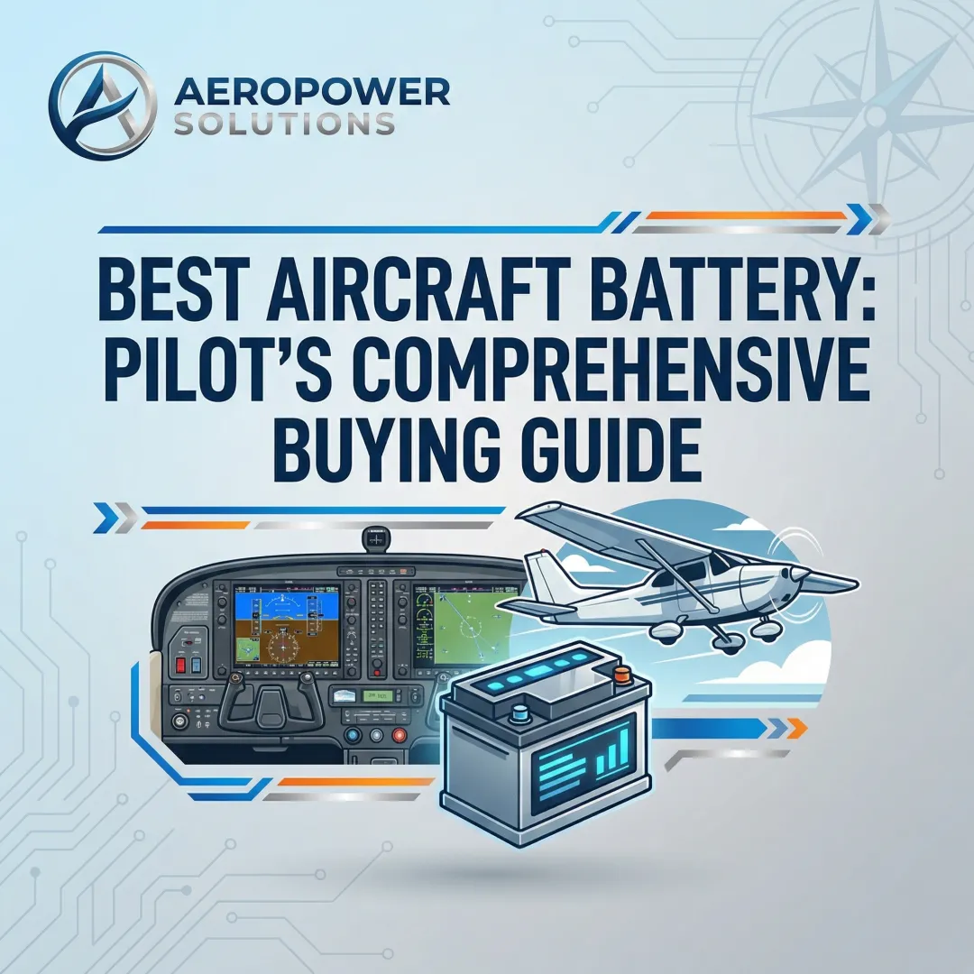Best Aircraft Battery: Pilot's Comprehensive Buying Guide
