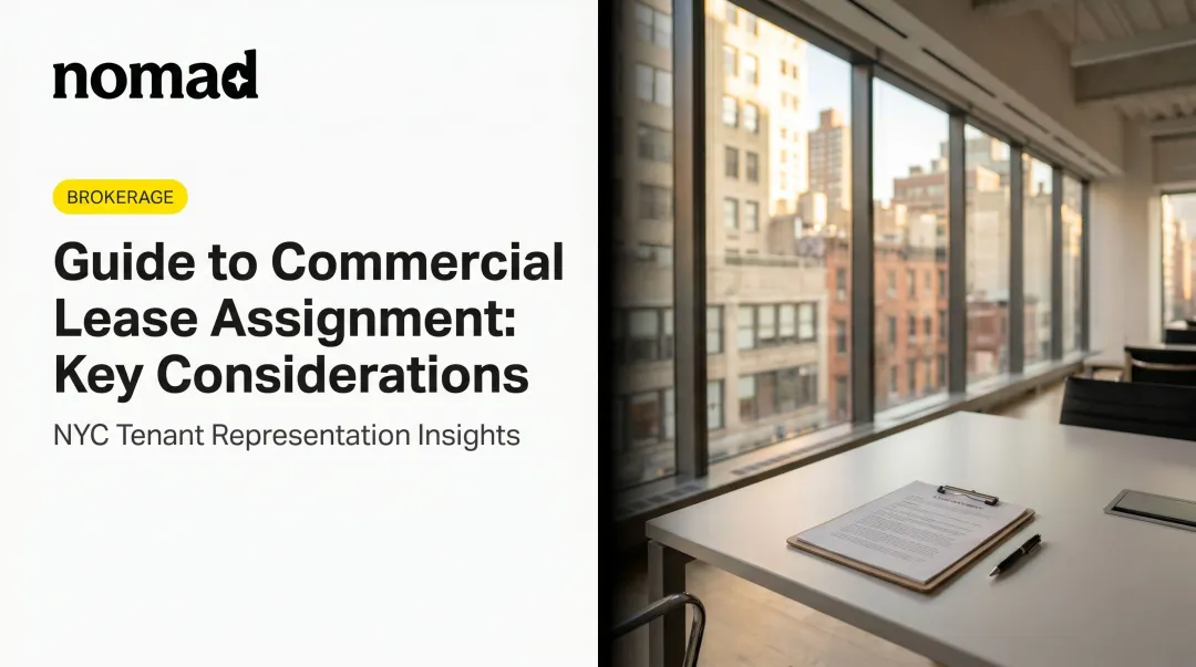Guide to Commercial Lease Assignment: Key Considerations