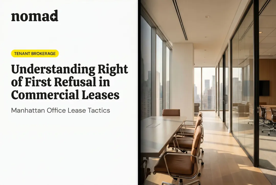 Understanding Right of First Refusal in Commercial Leases