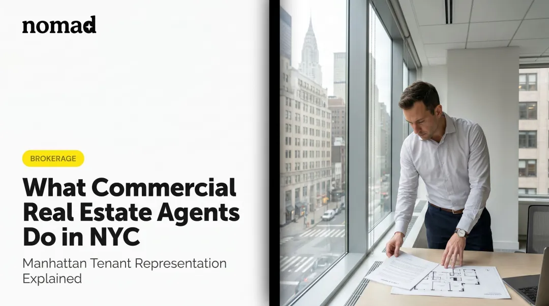 What Commercial Real Estate Agents Do in NYC