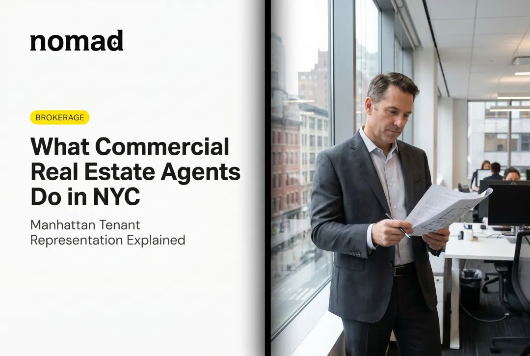 What Commercial Real Estate Agents Do in NYC