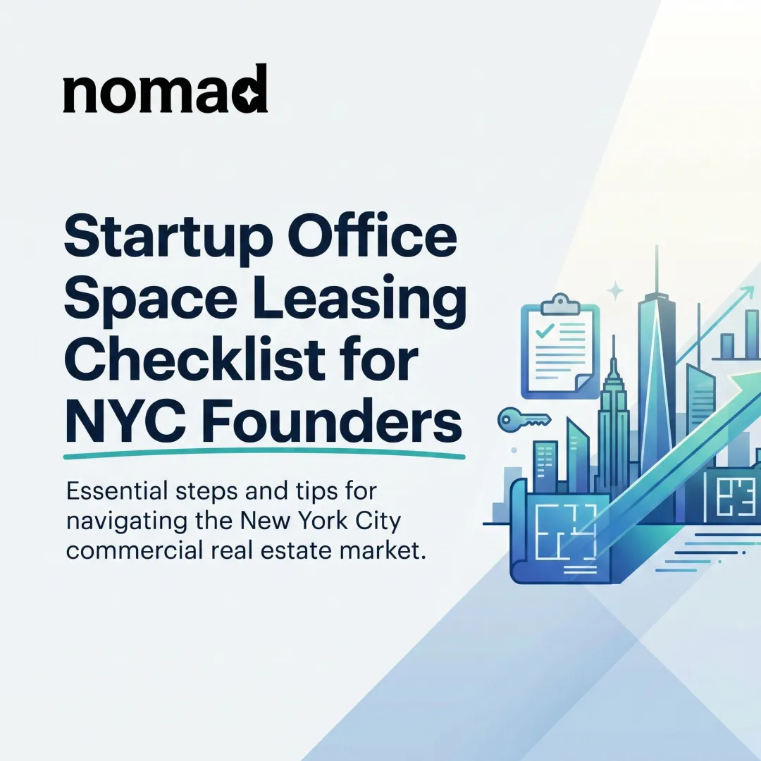 Startup Office Space Leasing Checklist for NYC Founders