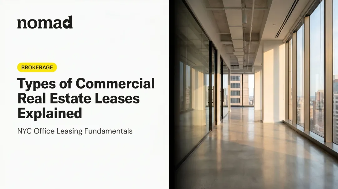Types of Commercial Real Estate Leases Explained