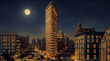 Flatiron Building featured as Daily Bugle in Spider-Man film series pop culture landmark