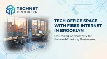 Tech Office Space with Fiber Internet in Brooklyn