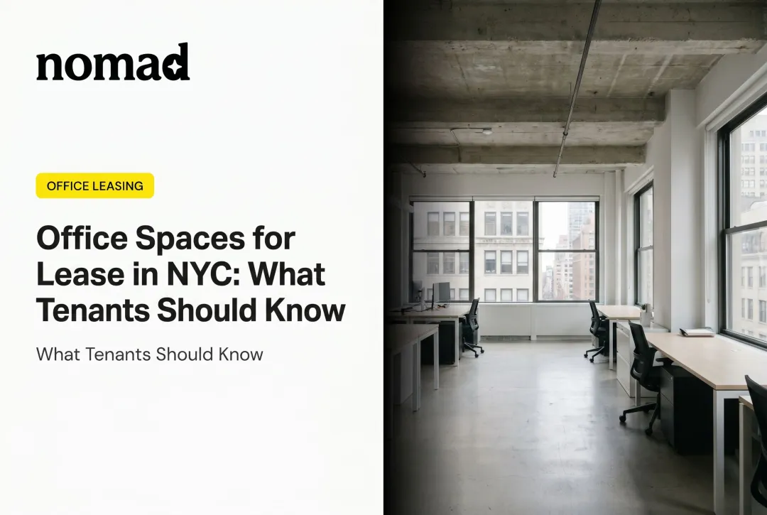 Office Spaces for Lease in NYC: What Tenants Should Know