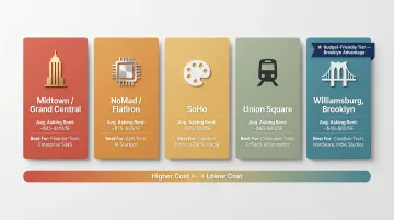 NYC and Brooklyn startup neighborhoods rent comparison map and best use cases