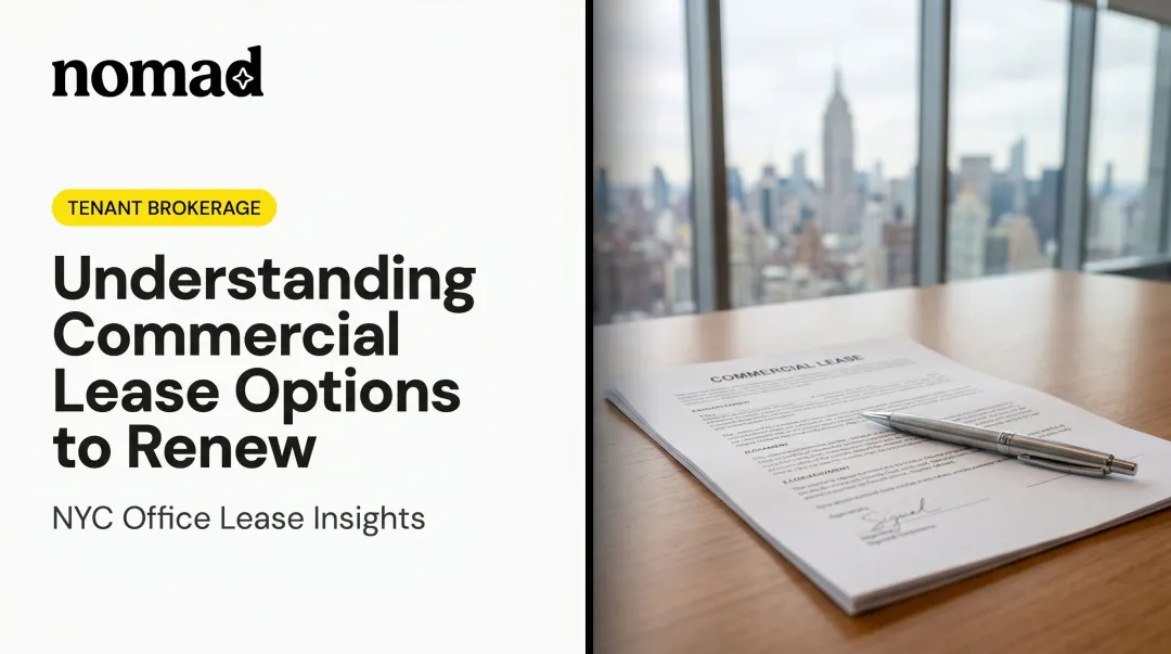 Understanding Commercial Lease Options to Renew