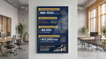 Traditional NYC office true cost breakdown beyond base rent for tech startups