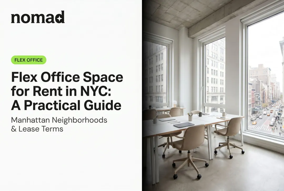 Flex Office Space for Rent in NYC: A Practical Guide