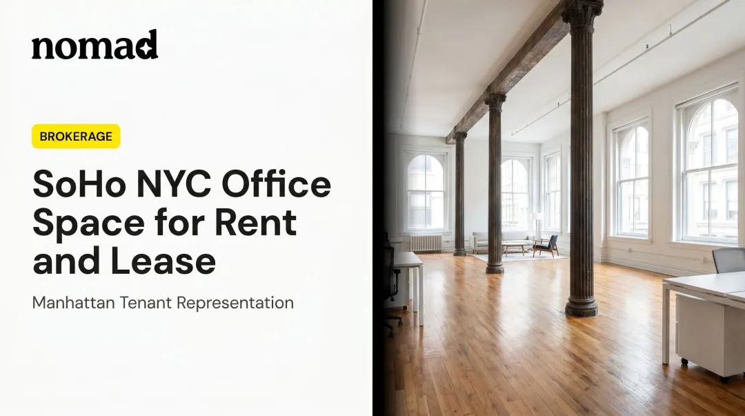 SoHo NYC Office Space for Rent and Lease