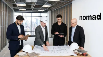 Nomad Group end-to-end commercial real estate services team supporting NYC tenant buildout