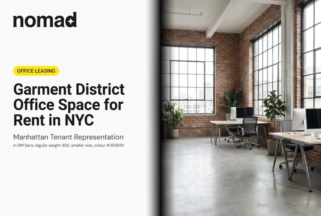 Garment District Office Space for Rent in NYC