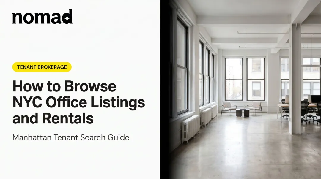 How to Browse NYC Office Listings and Rentals
