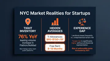Three NYC commercial lease market realities startups must know before signing