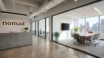 Nomad Group completed tenant build-out office space ready for move-in
