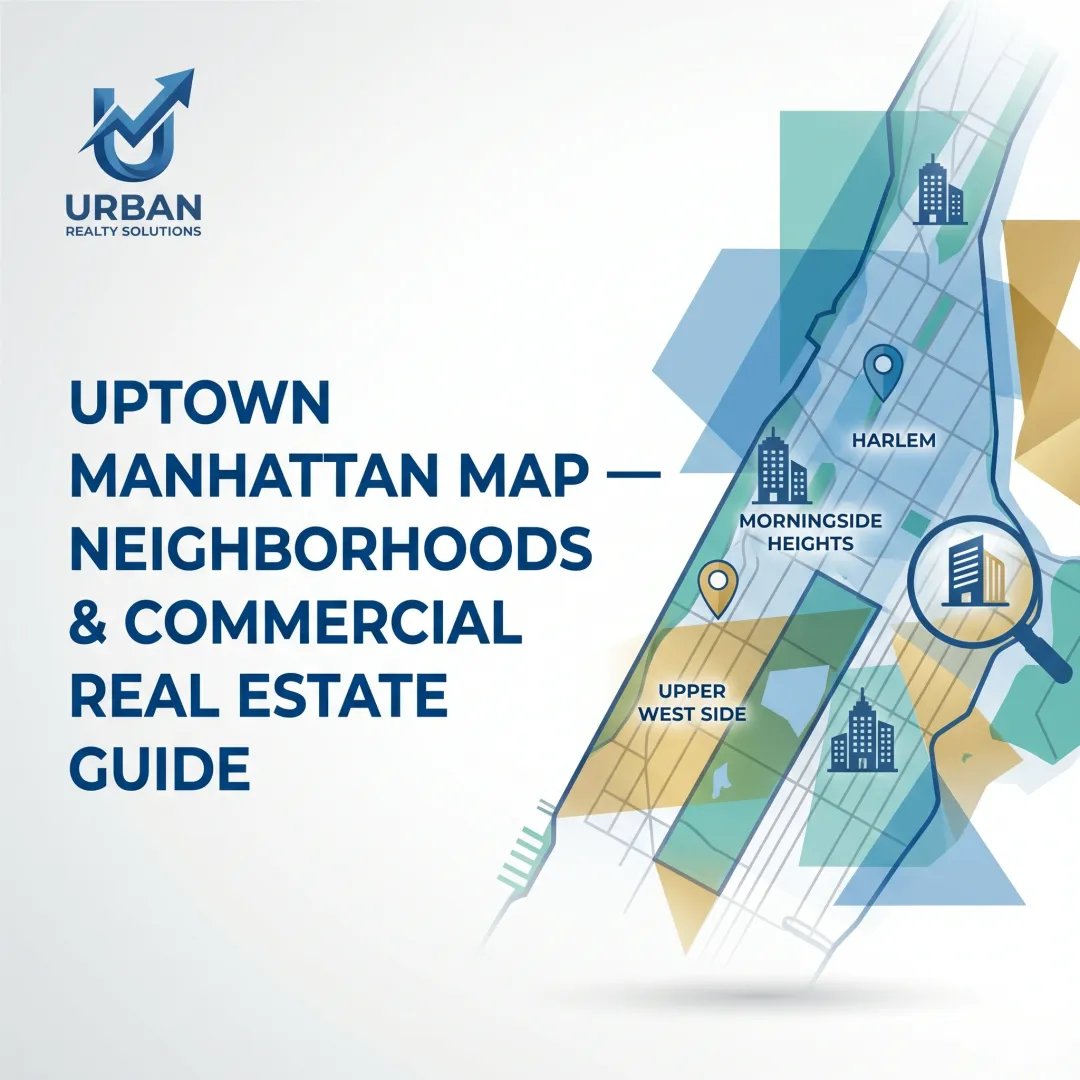 Uptown Manhattan Map — Neighborhoods & Commercial Real Estate Guide