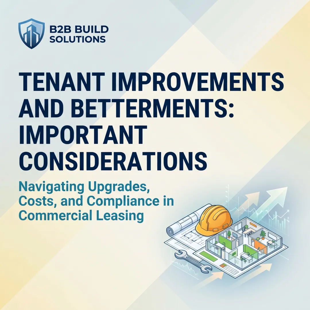 Tenant Improvements and Betterments: Important Considerations