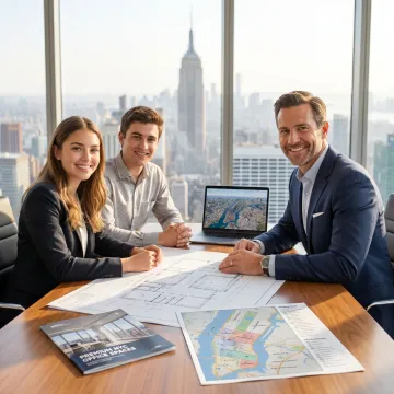 Commercial leasing consultation with startup founders