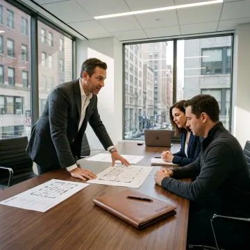 Commercial office space search in NYC