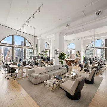 Modern startup office space for rent
