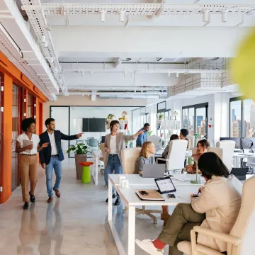 Modern commercial office space for a growing team