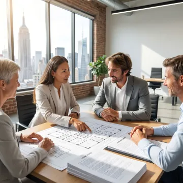 Commercial lease broker advising a growing company