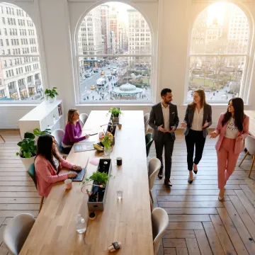 Modern office space available near Union Square