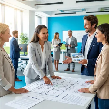 Commercial lease planning process