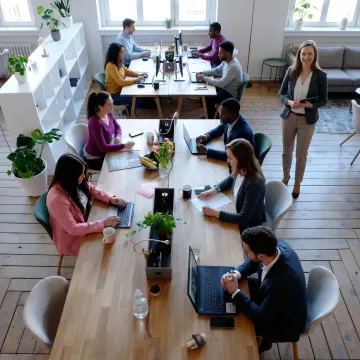 Modern managed office workspace for a growing company