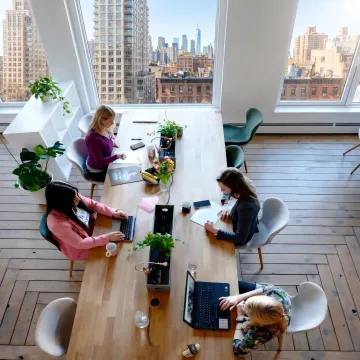 Modern office space in Brooklyn Heights