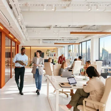 Modern flexible office space in New York City