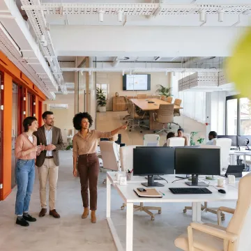 Modern fully fitted startup office space