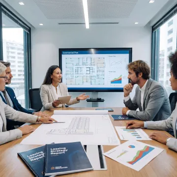 Commercial property leasing strategy discussion