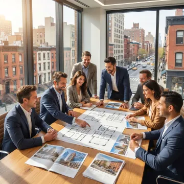 Commercial leasing consultation and property review process