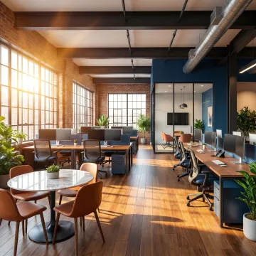 Modern office space in Greenpoint Brooklyn