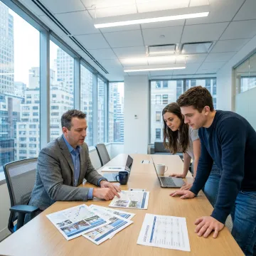 NYC office leasing consultation