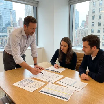 Broker advising startup founders on office options