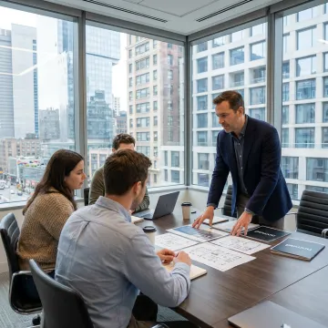 Broker advising startup team on short-term office options